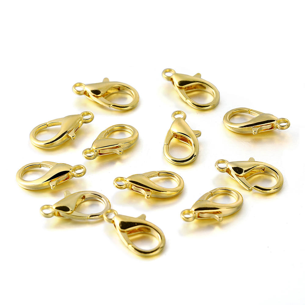 Jewelry Making Supplies Wholesale - Lot de 10 fermoirs mousquetons de