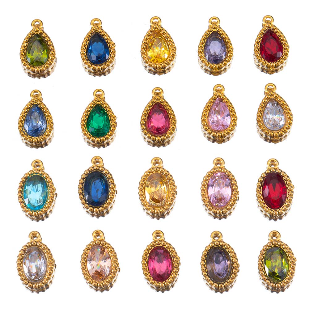 Jewelry Making Supplies Wholesale - Breloques en forme de goutte d'eau