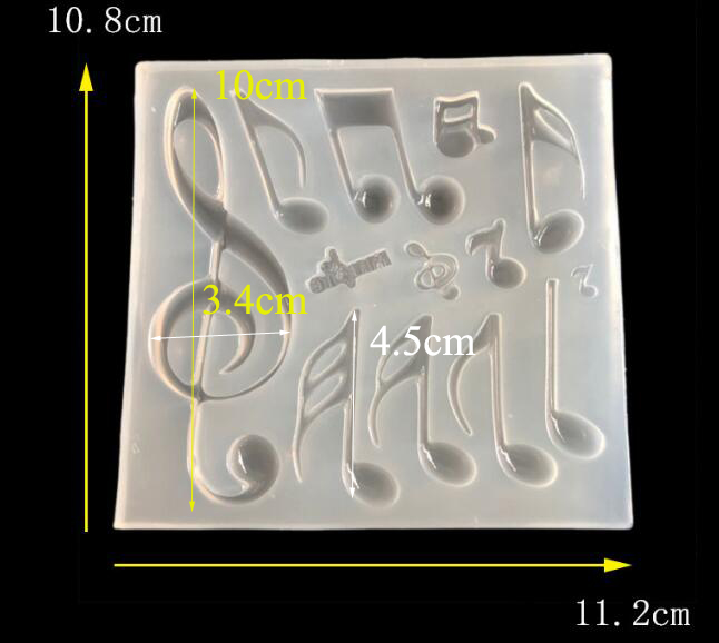 Jewelry Making Notes - Moule en silicone pour note de