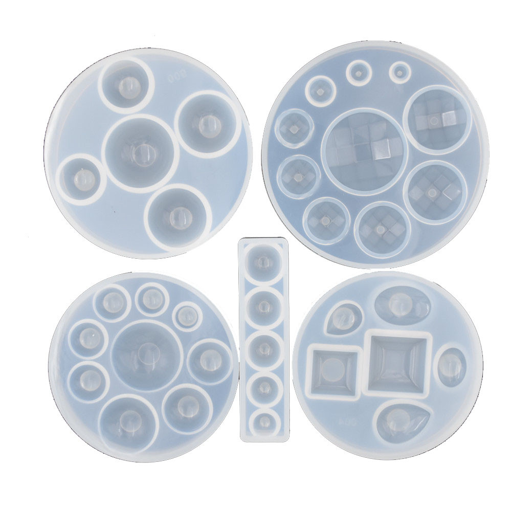 Jewelry Making Tools List - Moule en Silicone demi-boule, perles de