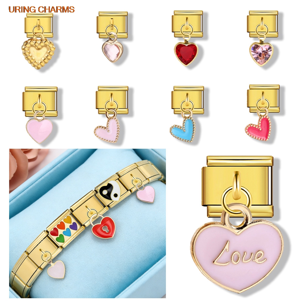 Jewelry Making For Couples - URING – breloque élastique couleur or,