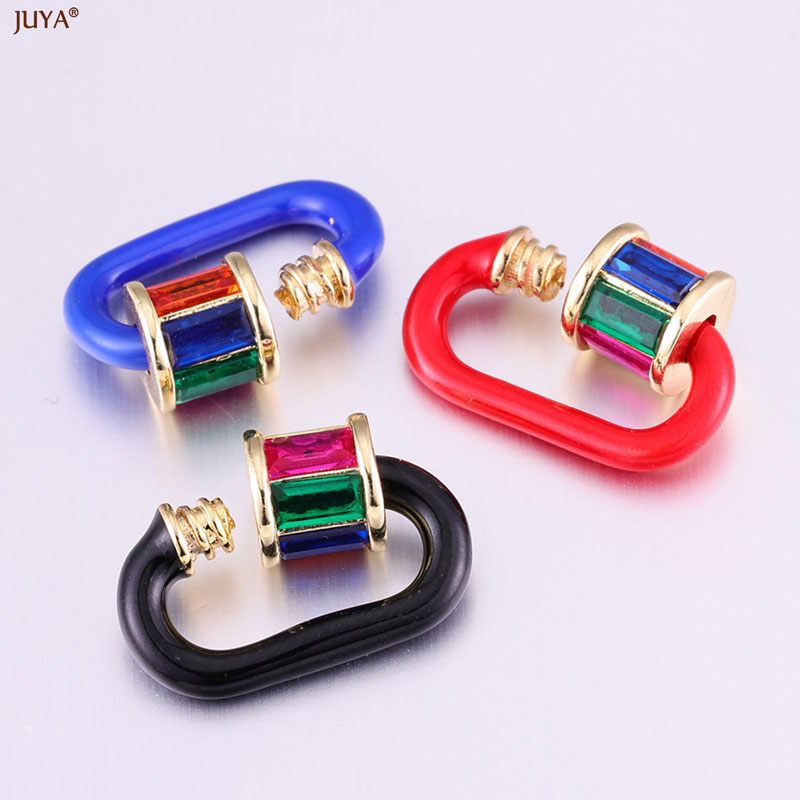 JUYA – fermoirs à vis en émail - Jewelry Making Material avis et prix