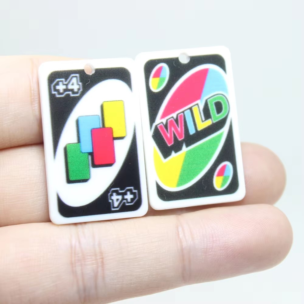 Breloque carte de jeu Peker en - Jewelry Making Game avis et prix