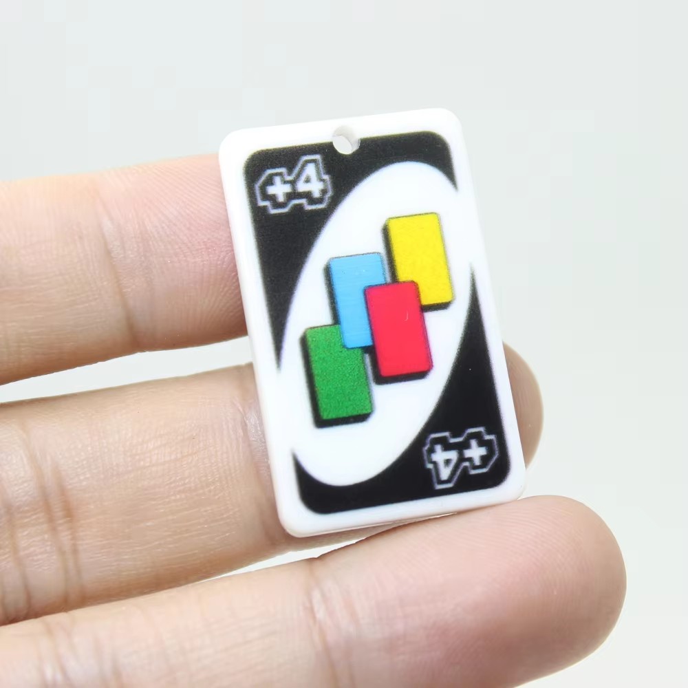 Breloque carte de jeu Peker en - Jewelry Making Game avis et prix