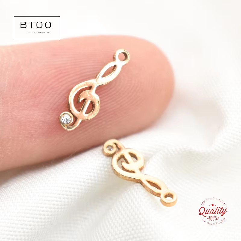 Breloques de notes musicales r - Jewelry Making Notes avis et prix