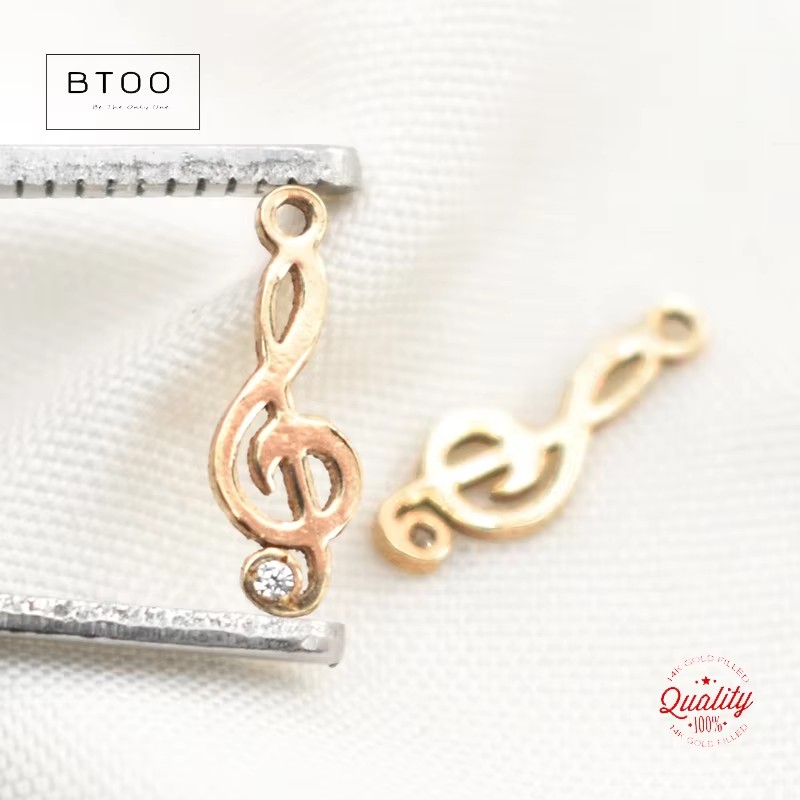 Breloques de notes musicales r - Jewelry Making Notes avis et prix