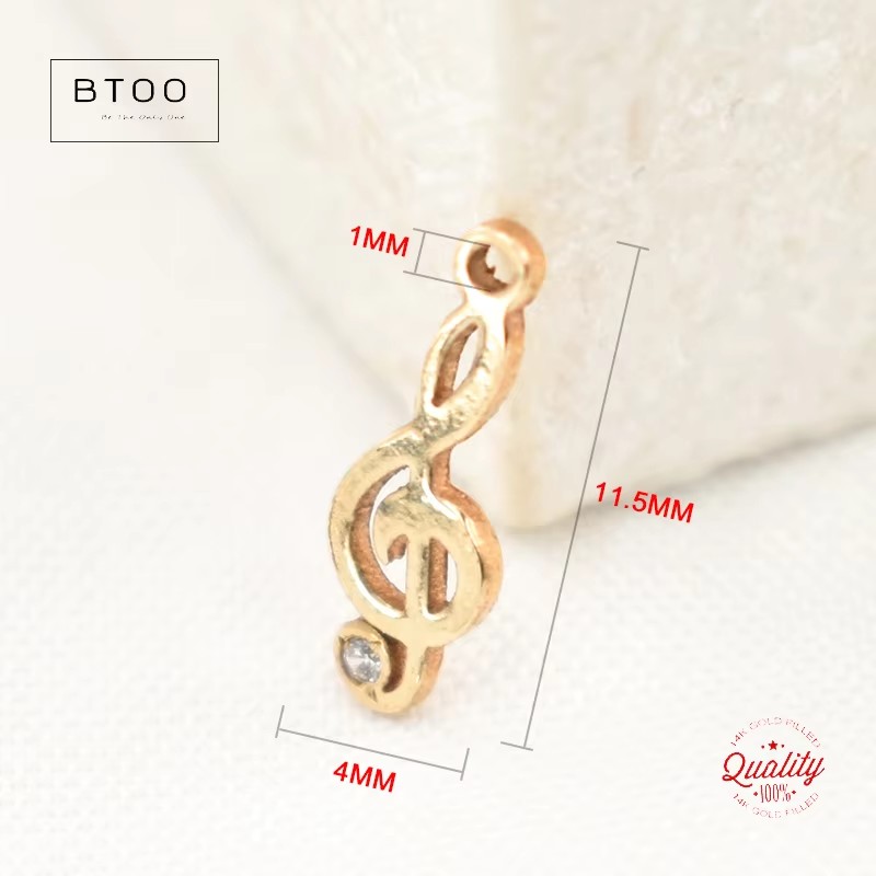 Breloques de notes musicales r - Jewelry Making Notes avis et prix