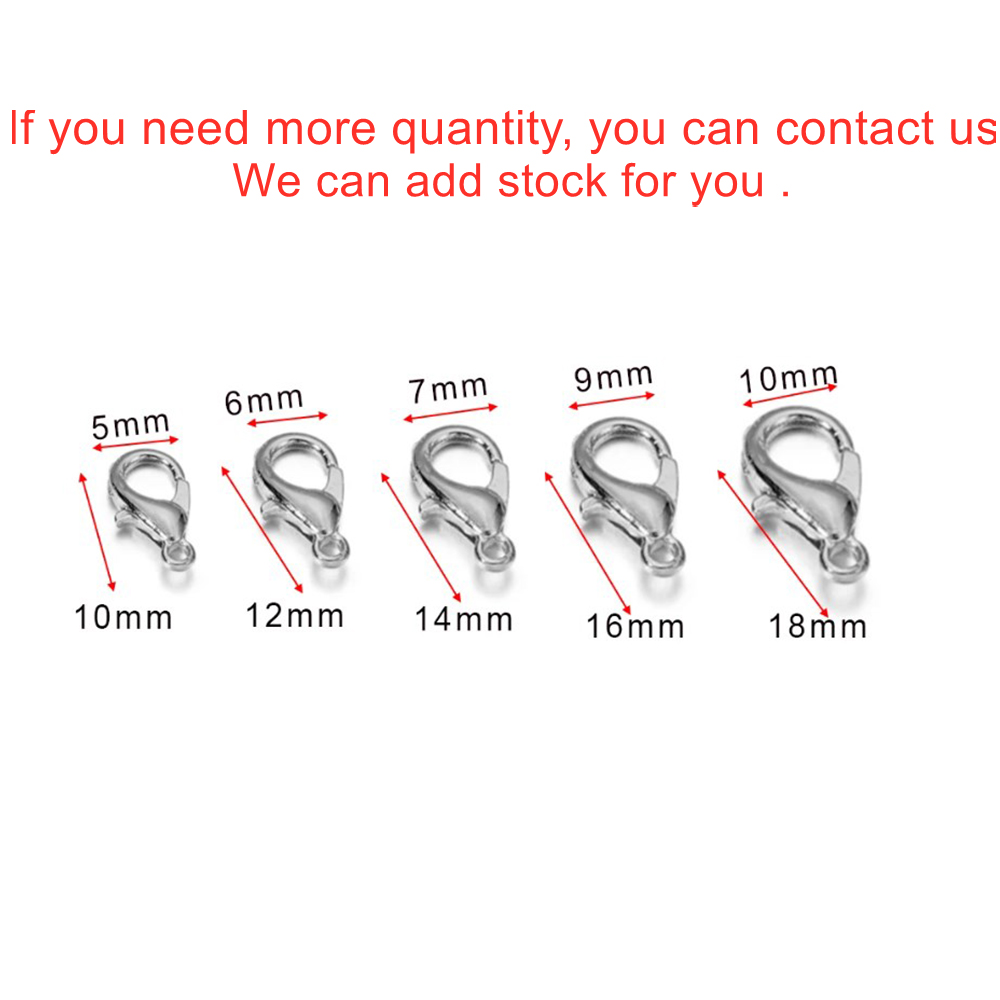 Lot de 10 fermoirs mousquetons - Jewelry Making Supplies Wholesale avis et prix