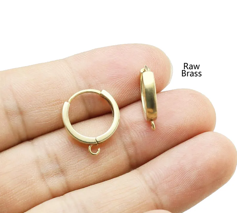 10 pièces cerceaux d'oreille e - Jewelry Making Parts avis et prix
