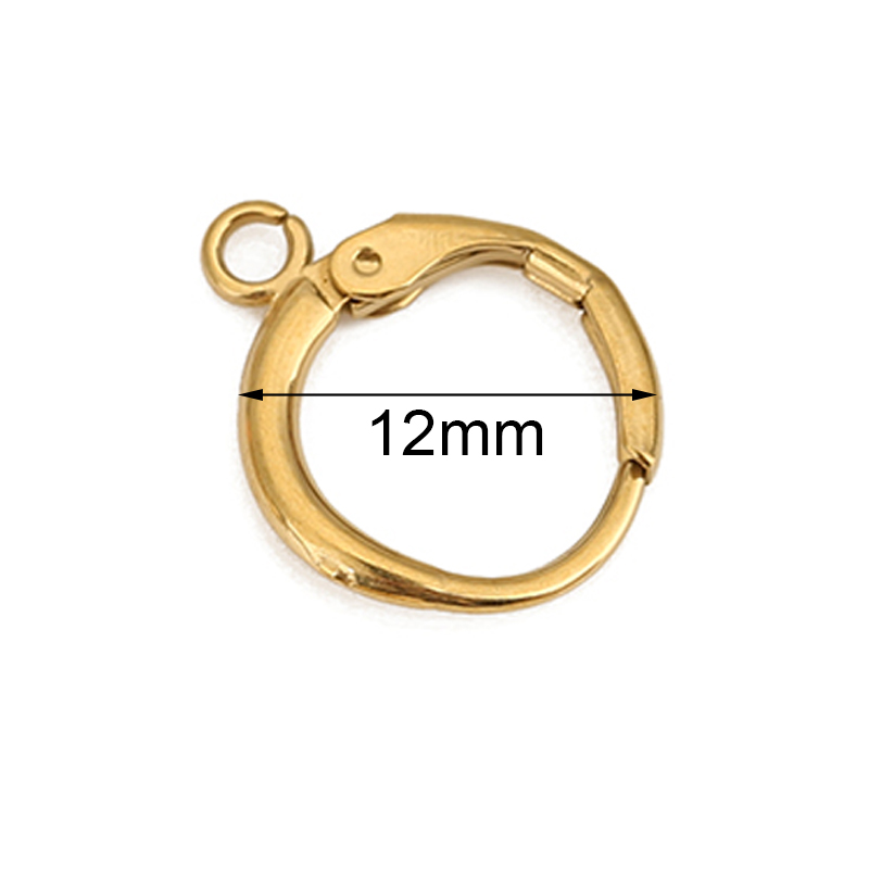Boucles d'oreilles en acier in - Jewelry Making Material avis et prix