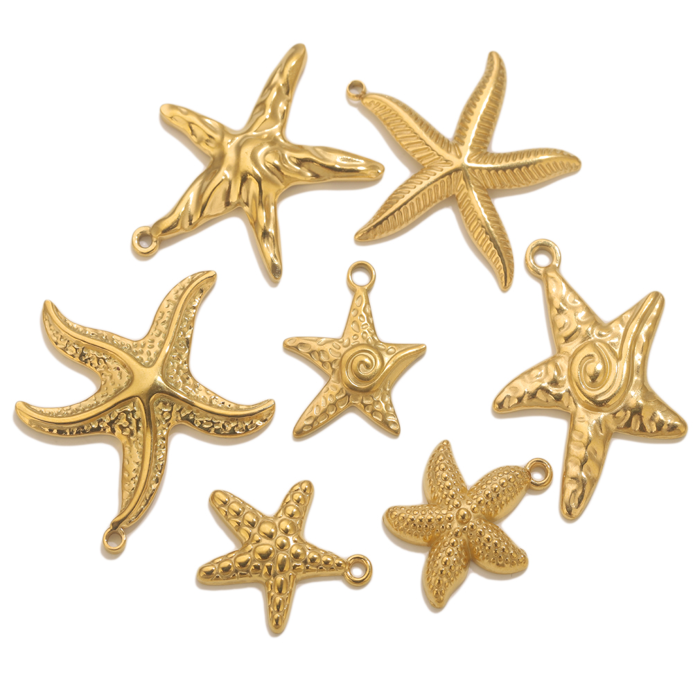 Breloques étoile de mer d'été  - Jewelry Making Supplies Wholesale avis et prix