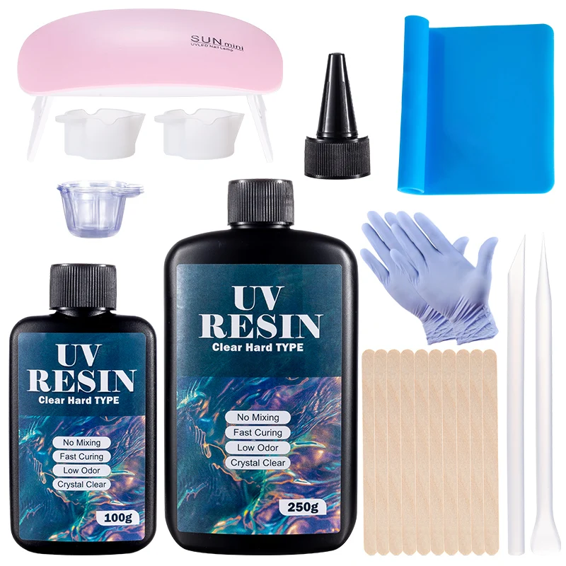 Kit de colle en résine UV dure - Jewelry Making Tools List avis et prix