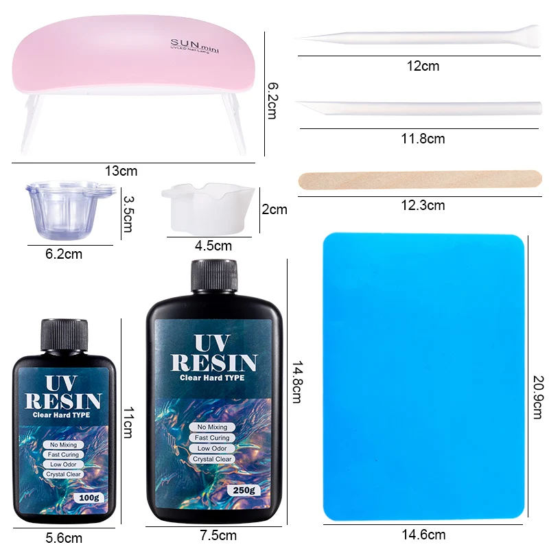 Kit de colle en résine UV dure - Jewelry Making Tools List avis et prix