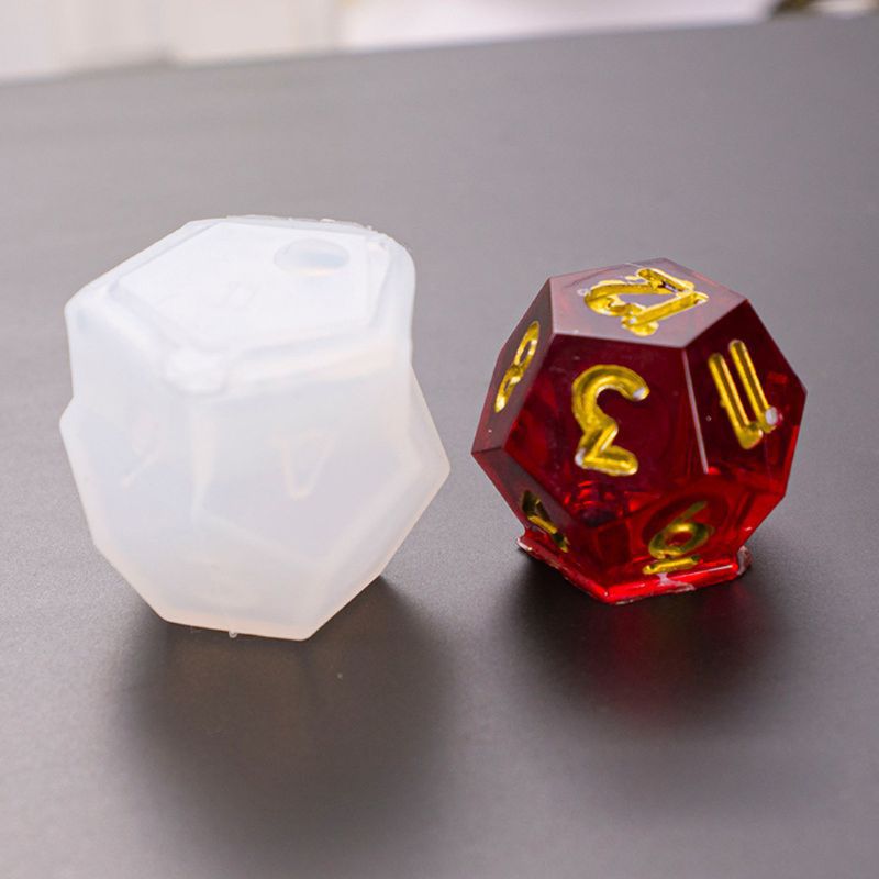 Moule à dés en résine 8 formes - Jewelry Making Game avis et prix
