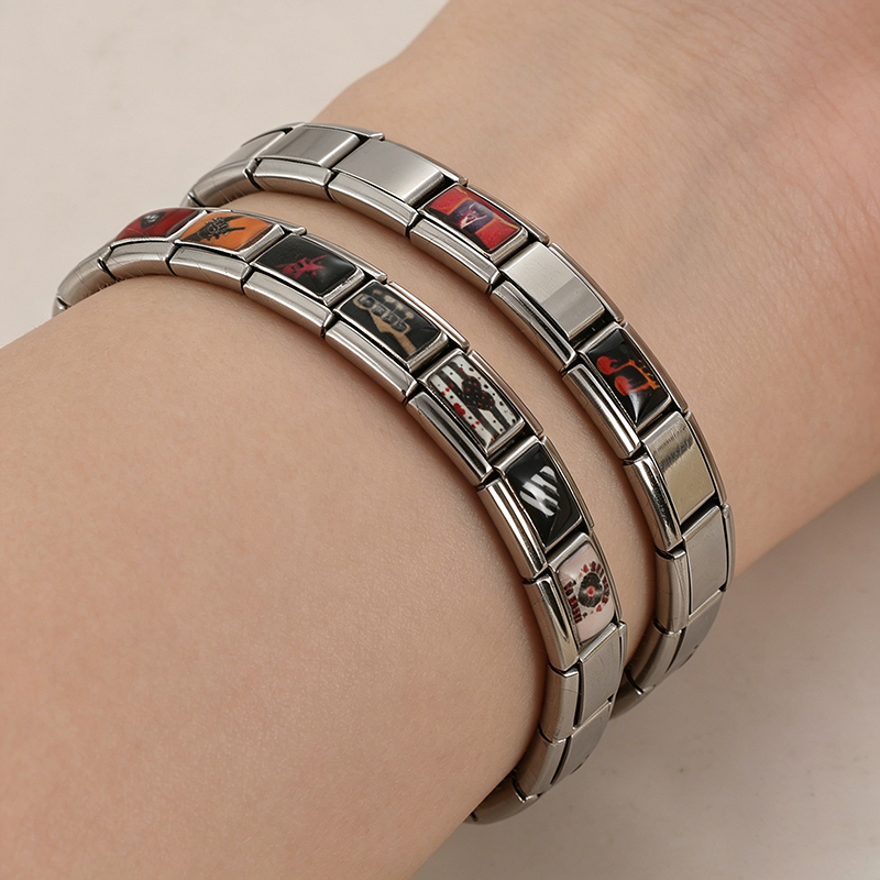 Breloques de bracelet en acier - Jewelry Making Notes avis et prix