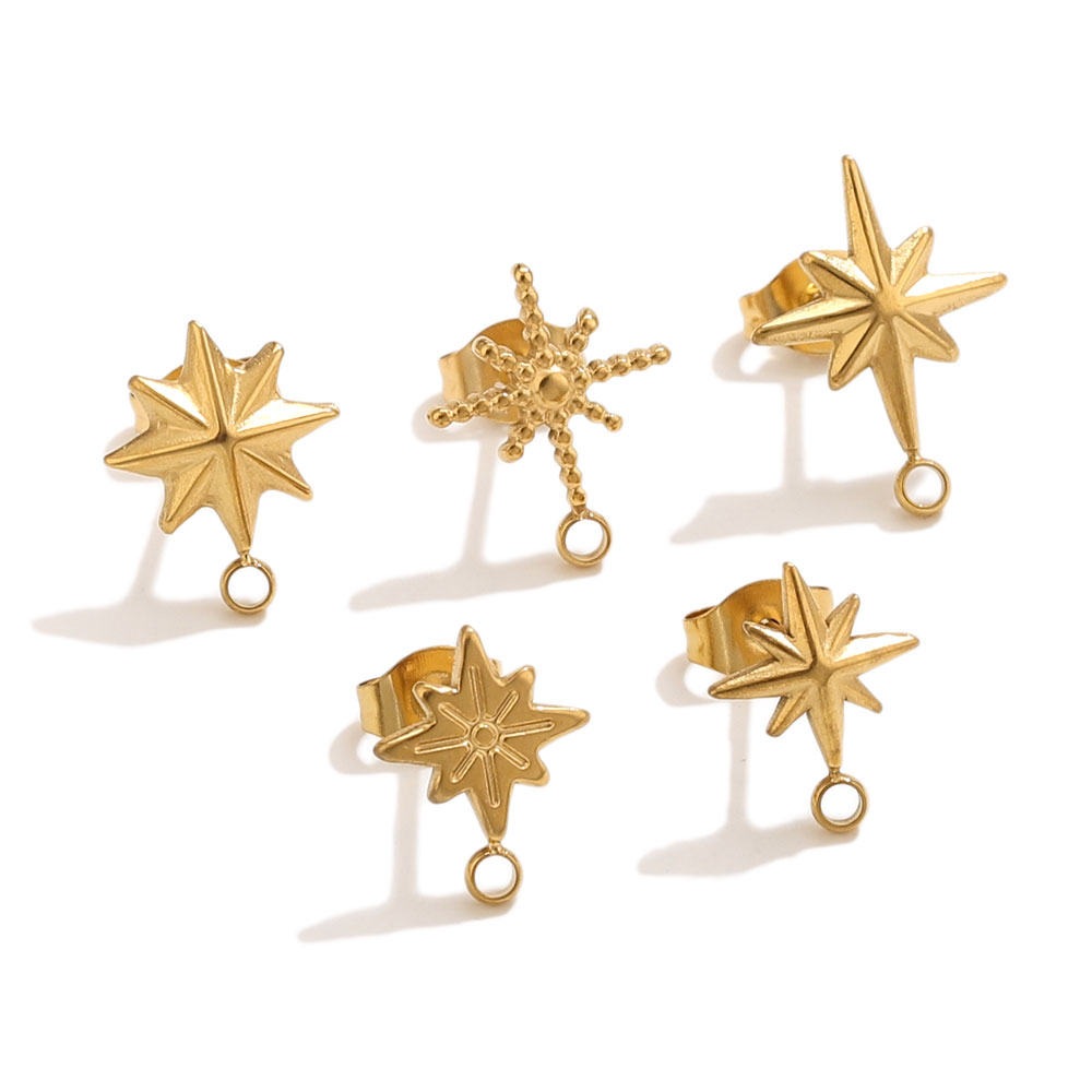 6 pièces Clous d'oreilles étoi - Jewelry Making Tools List avis et prix