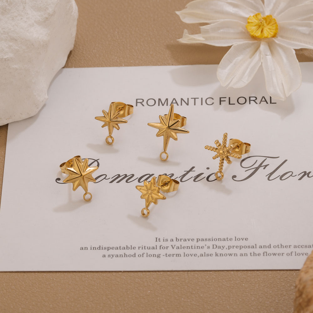 6 pièces Clous d'oreilles étoi - Jewelry Making Tools List avis et prix