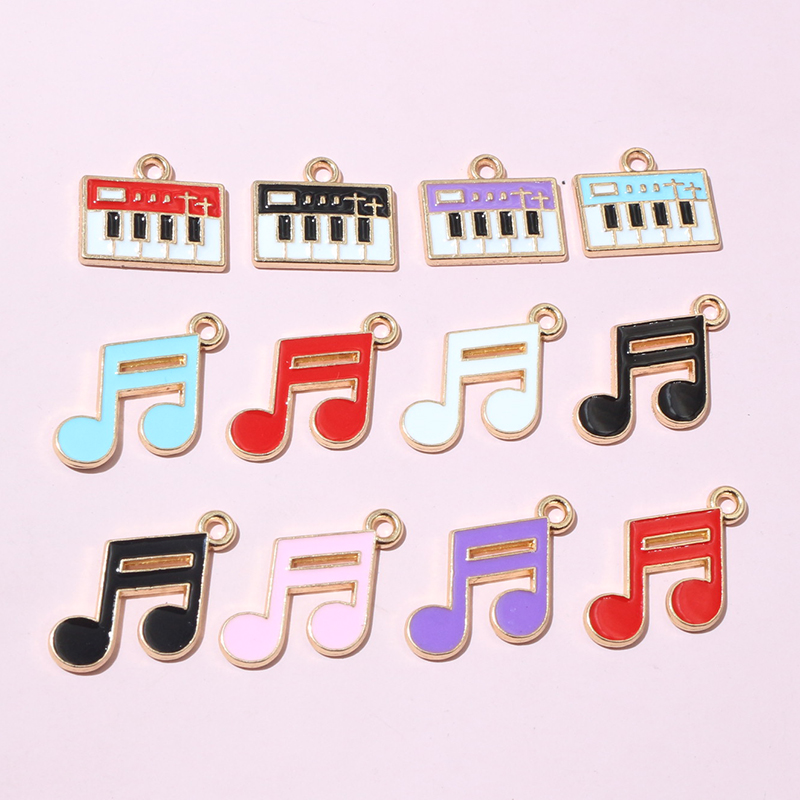 20pcs Note de musique charmes  - Jewelry Making Notes avis et prix