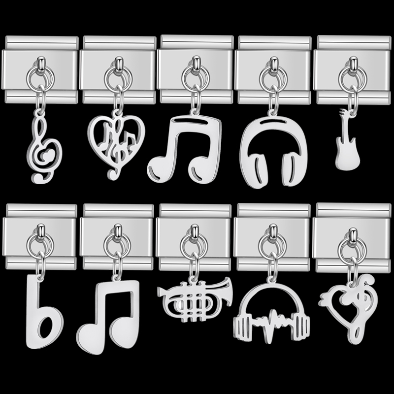 Mode Rock musique coeur Note E - Jewelry Making Notes avis et prix