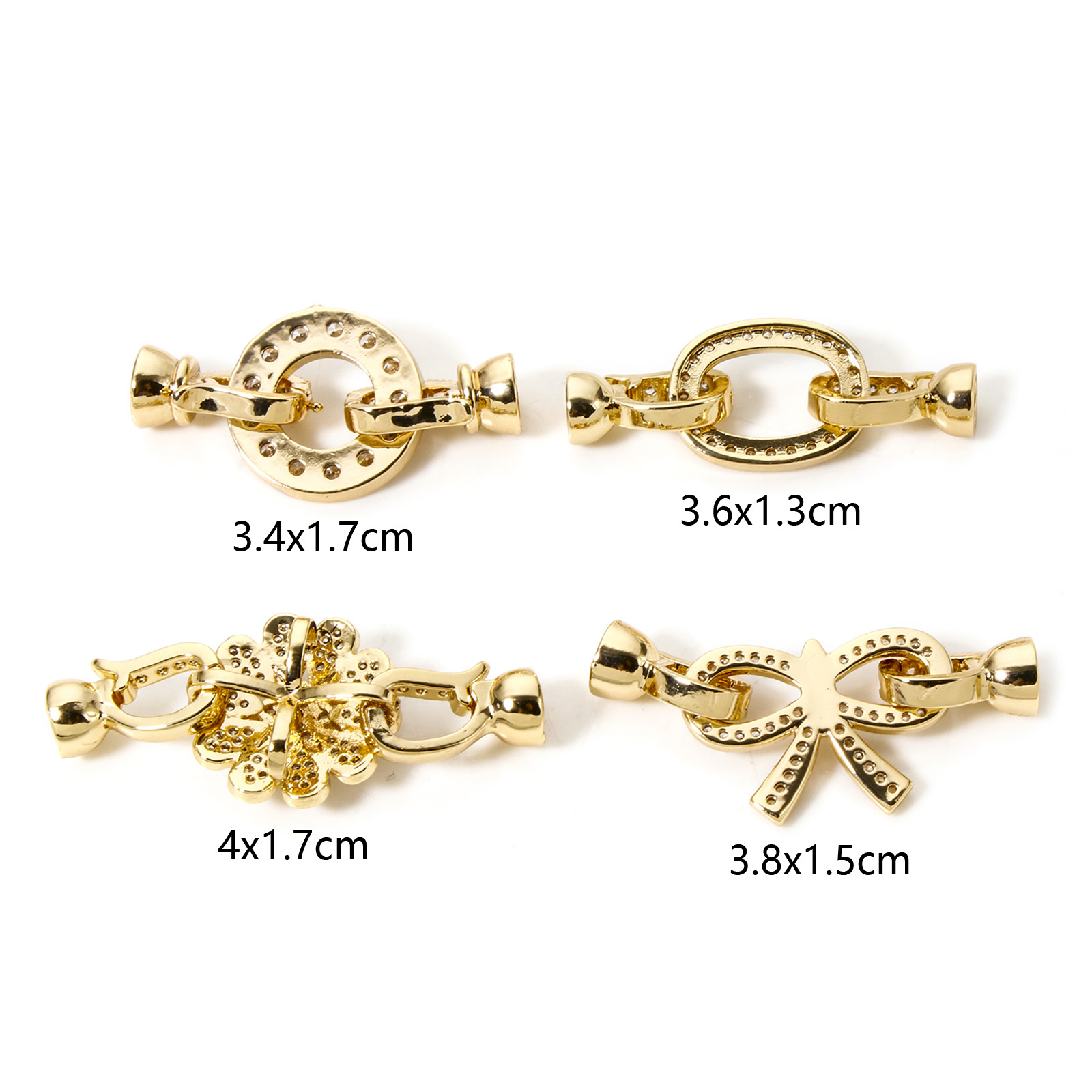 Fermoirs en laiton avec fleur  - Jewelry Making Material avis et prix