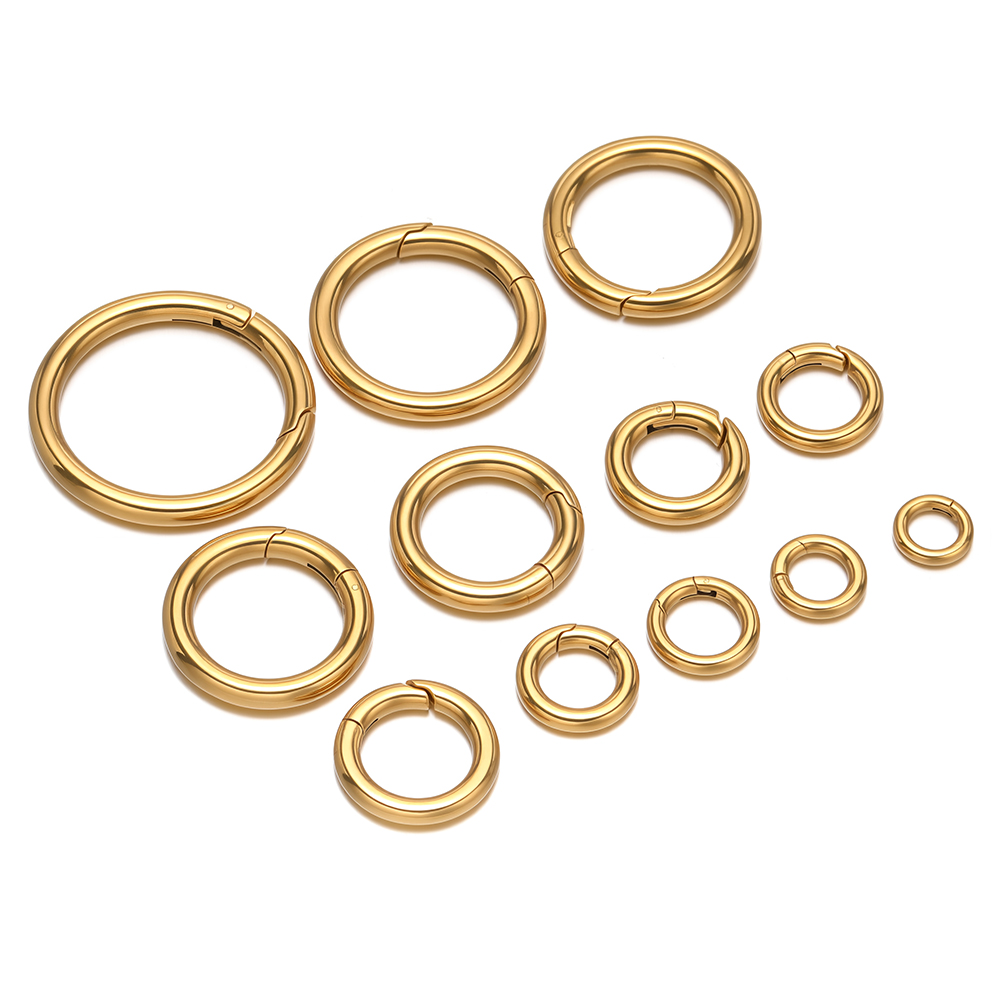 Fermoirs à ressort ronds en ac - Jewelry Making Material avis et prix