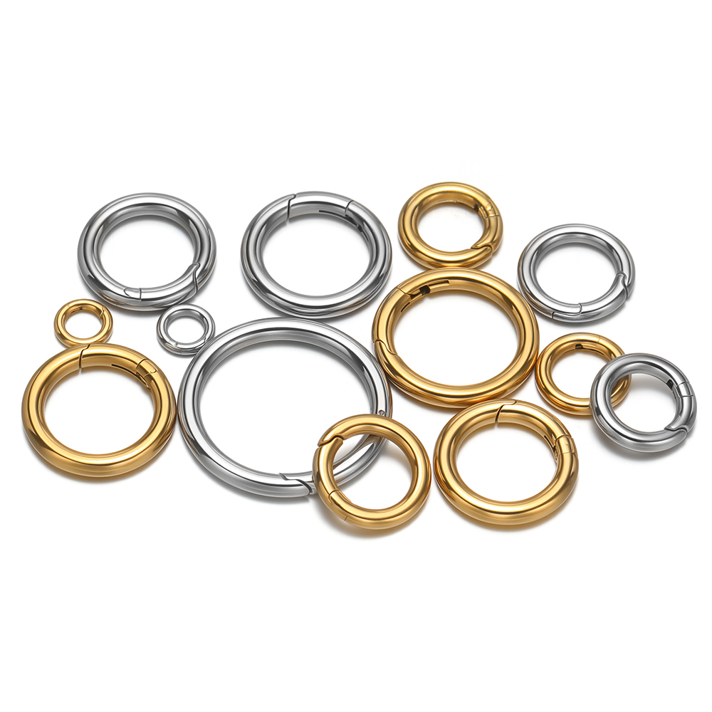 Fermoirs à ressort ronds en ac - Jewelry Making Material avis et prix