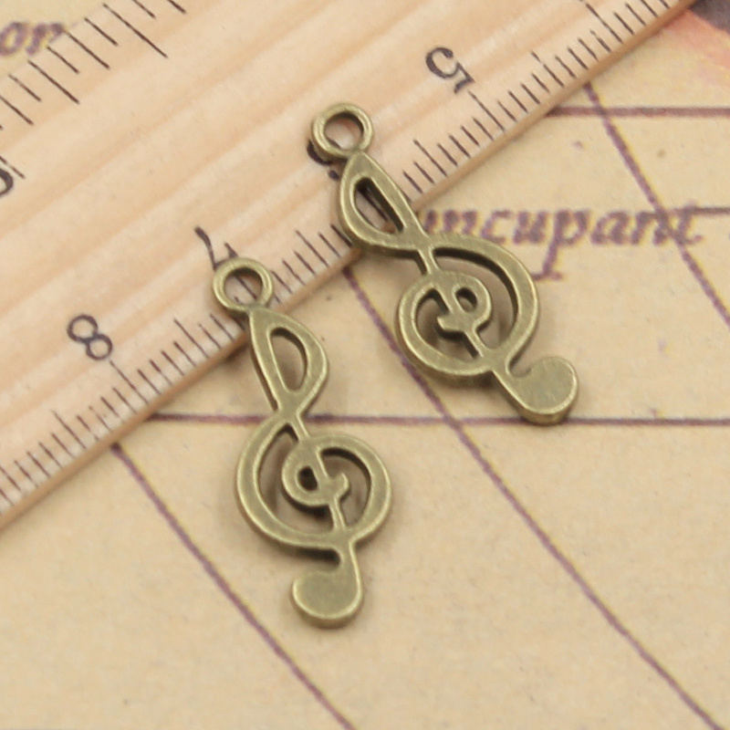 40 pièces breloques Note de mu - Jewelry Making Notes avis et prix