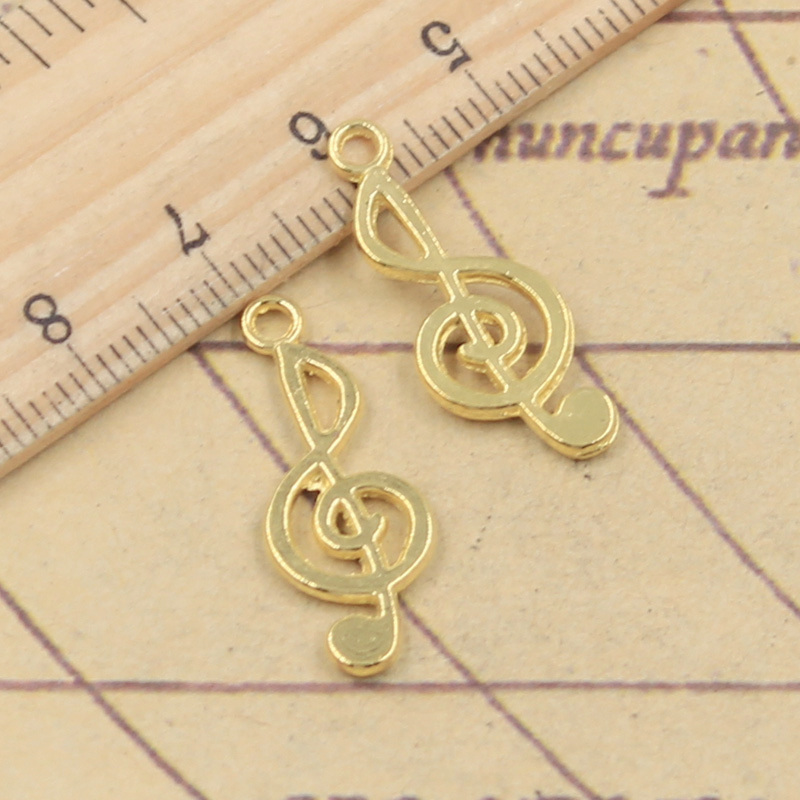40 pièces breloques Note de mu - Jewelry Making Notes avis et prix