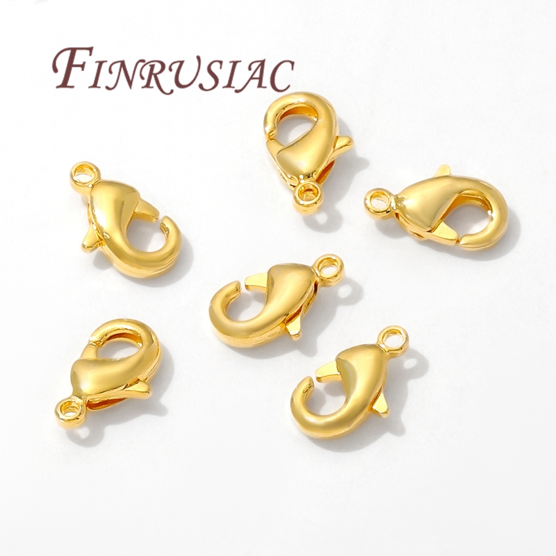 Fermoirs à homard plaqués or 1 - Jewelry Making Parts avis et prix