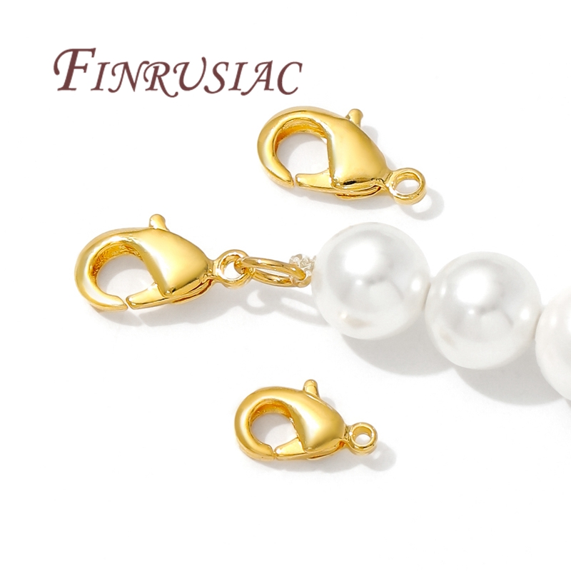 Fermoirs à homard plaqués or 1 - Jewelry Making Parts avis et prix