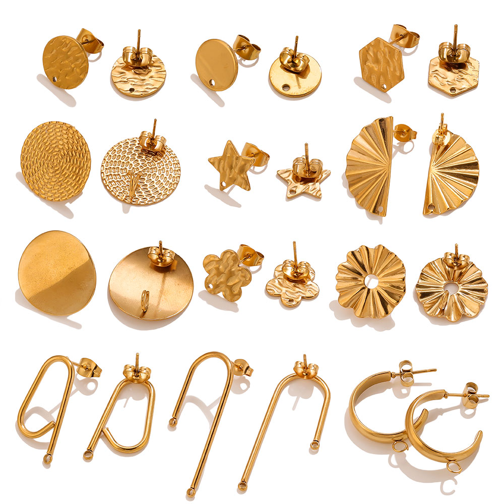 Boucles d'oreilles en acier in - Jewelry Making Supplies Wholesale avis et prix