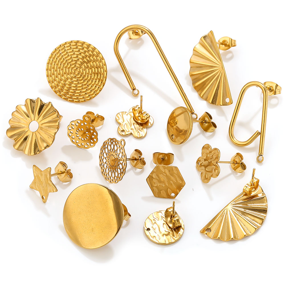 Boucles d'oreilles en acier in - Jewelry Making Supplies Wholesale avis et prix