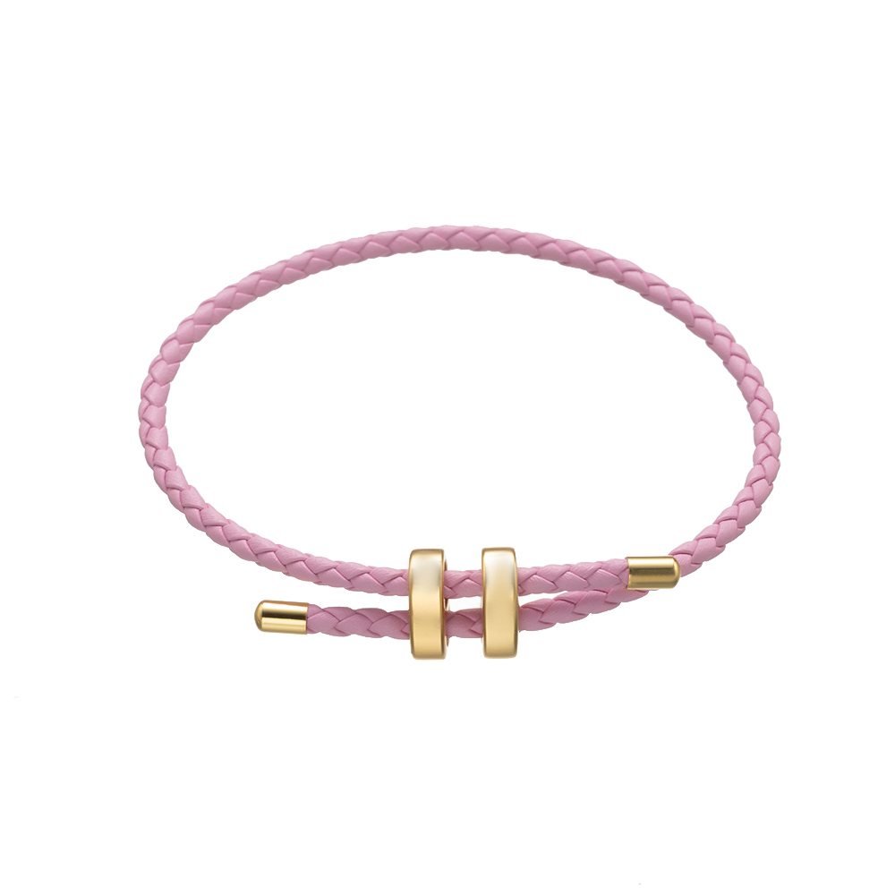 Bracelet en cuir tressé réglab - Jewelry Making For Couples avis et prix