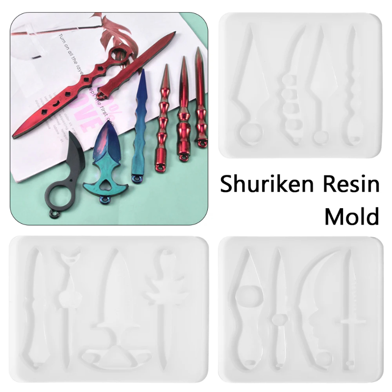 Moule en silicone Shuriken Nin - Jewelry Making Tools List avis et prix