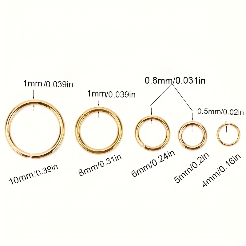 100 anneaux de connexion pour  - Jewelry Making Supplies Wholesale avis et prix