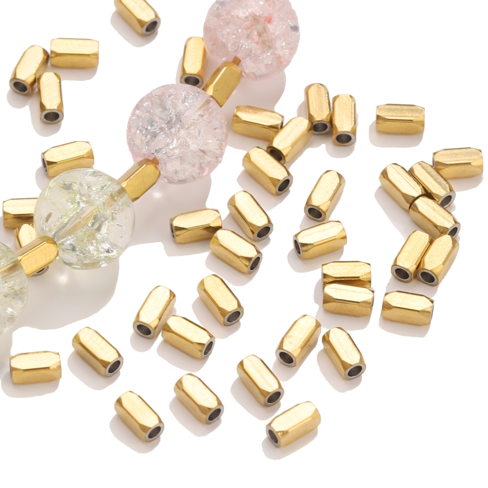 Perles d'espacement hexagonale - Jewelry Making Supplies Wholesale avis et prix