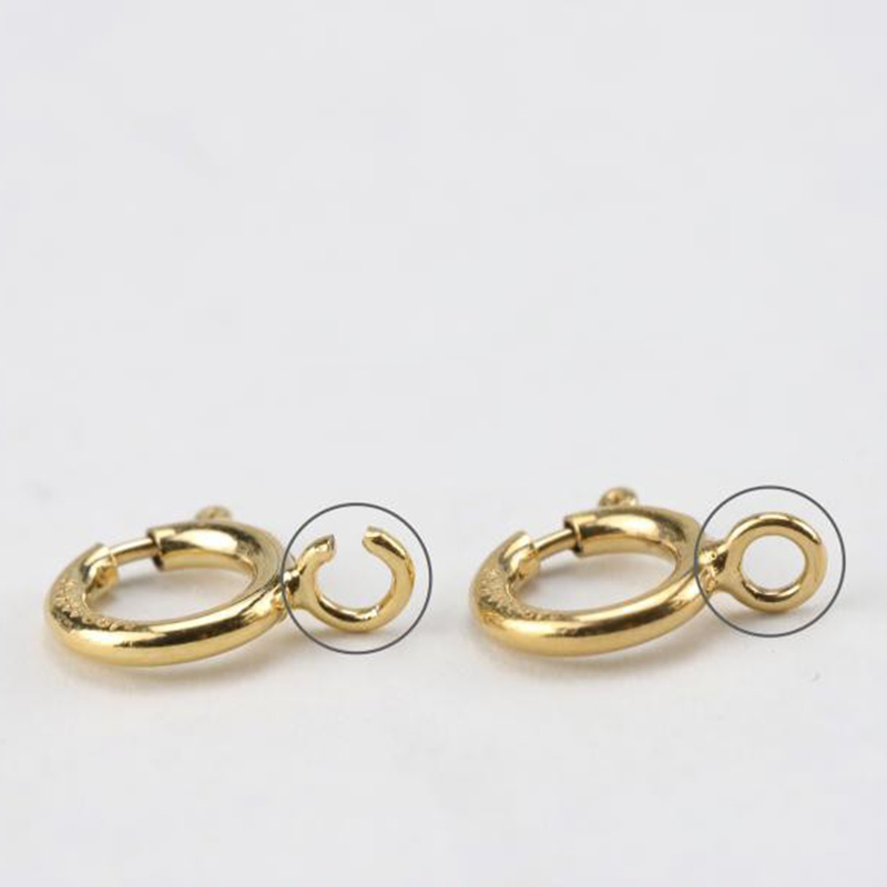 Fermoirs à ressort en or rempl - Jewelry Making Supplies Wholesale avis et prix